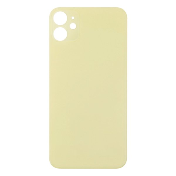 Back Glass for Apple iPhone 11 with Large Camera Hole ( yellow )