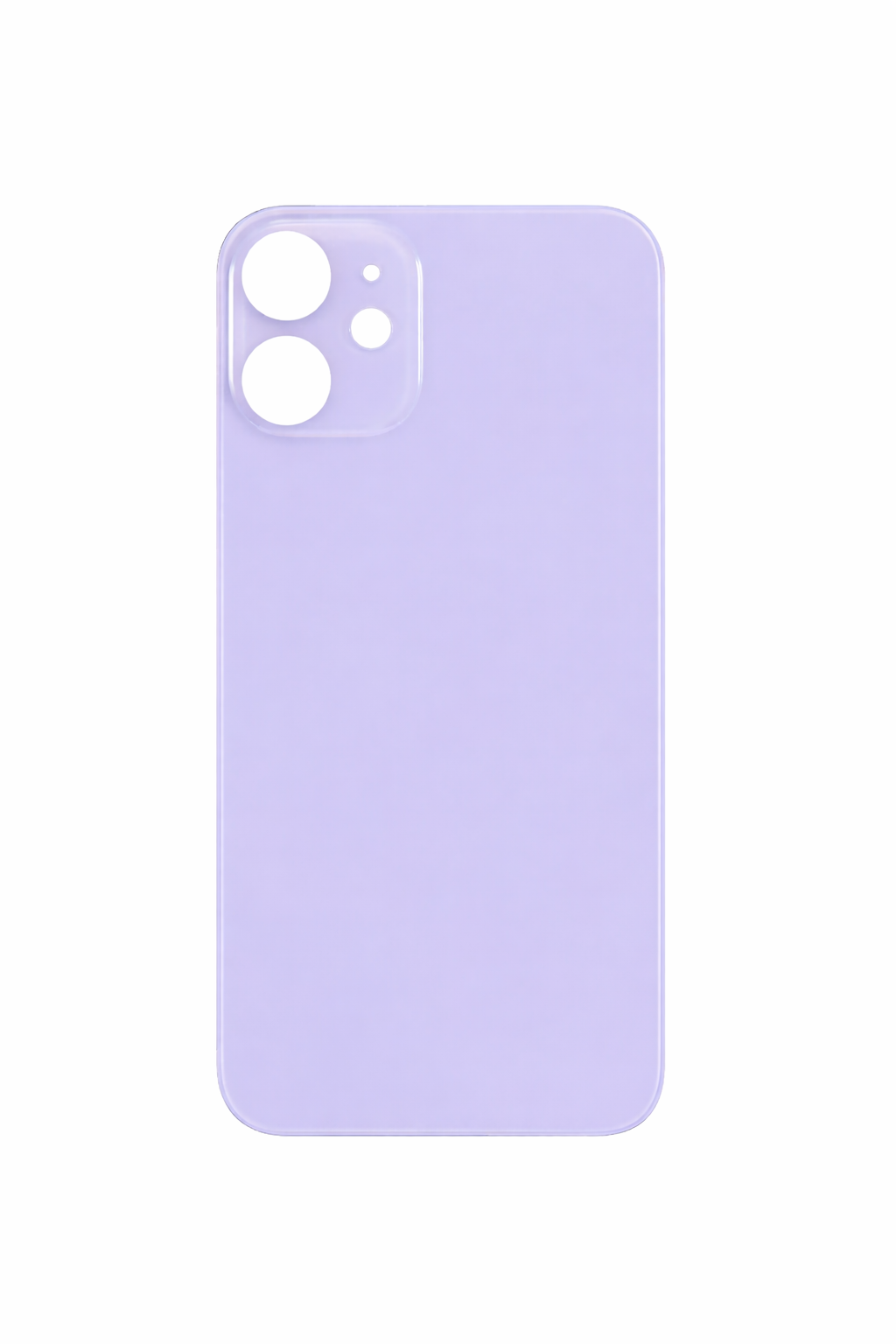 Back Glass for Apple iPhone 12 Mini with Large Camera Hole ( purple )
