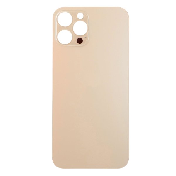 Back Glass for Apple iPhone 12 Pro Max with Large Camera Hole ( gold )