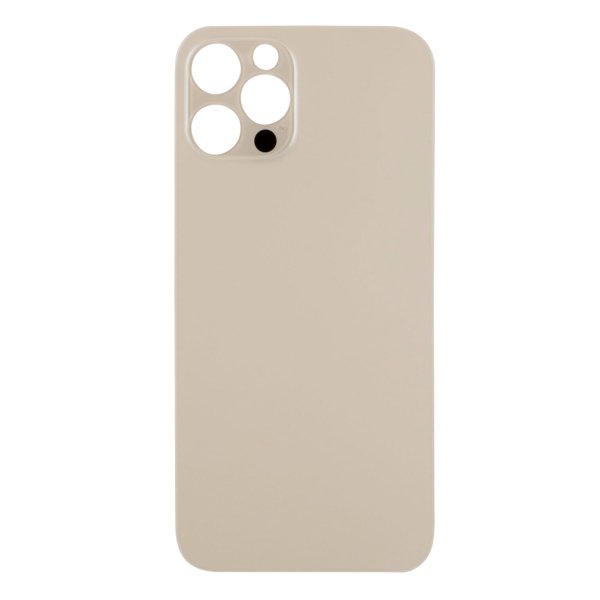 Back Glass for Apple iPhone 12 pro with Large Camera Hole ( gold )