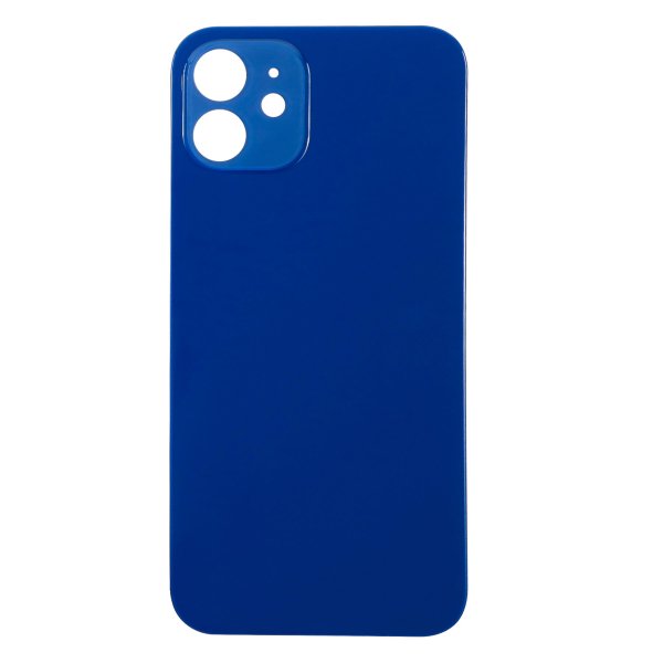 Back Glass for Apple iPhone 12 with Large Camera Hole ( blue )
