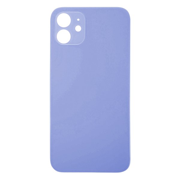Back Glass for Apple iPhone 12 with Large Camera Hole ( purple )