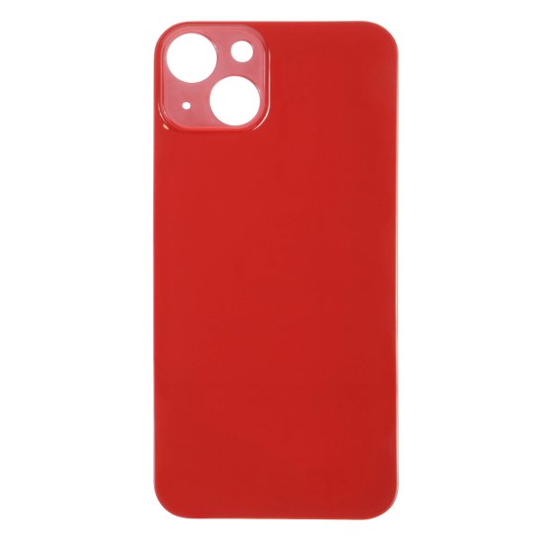 Back Glass for Apple iPhone 13 Mini with Large Camera Hole ( red )