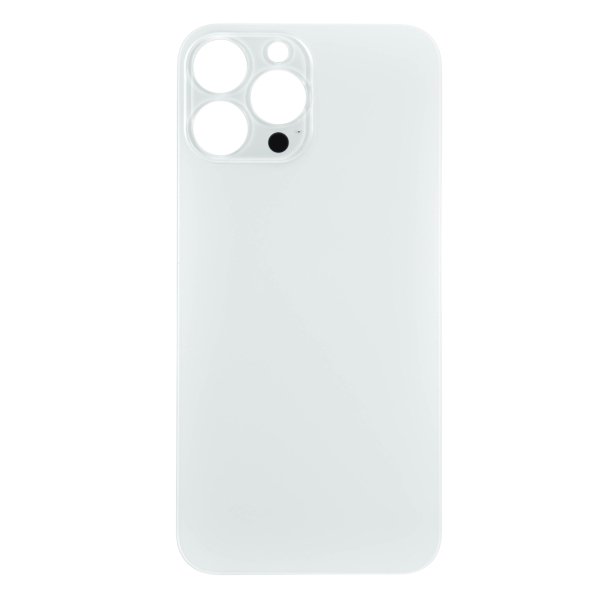 Back Glass for Apple iPhone 13 Pro with Large Camera Hole ( Silver )