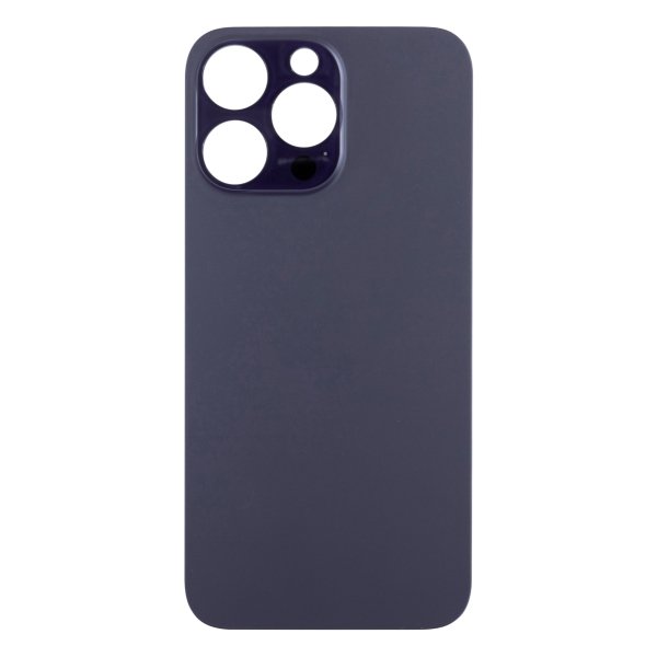 Back Glass for Apple iPhone 14 Pro with Large Camera Hole ( Deep Purple )