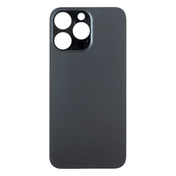 Back Glass for Apple iPhone 14 Pro with Large Camera Hole ( Space Black )