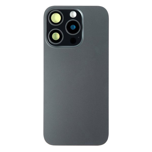 Back Glass for Apple iPhone 15 Pro ( black Titanium )