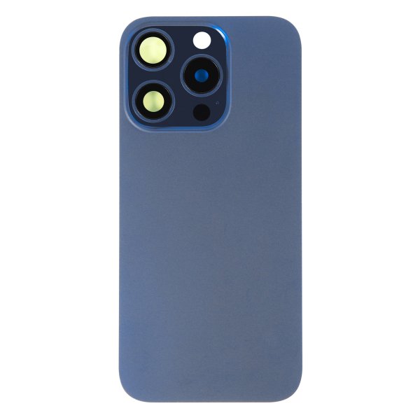 Back Glass for Apple iPhone 15 Pro max ( blue Titanium )