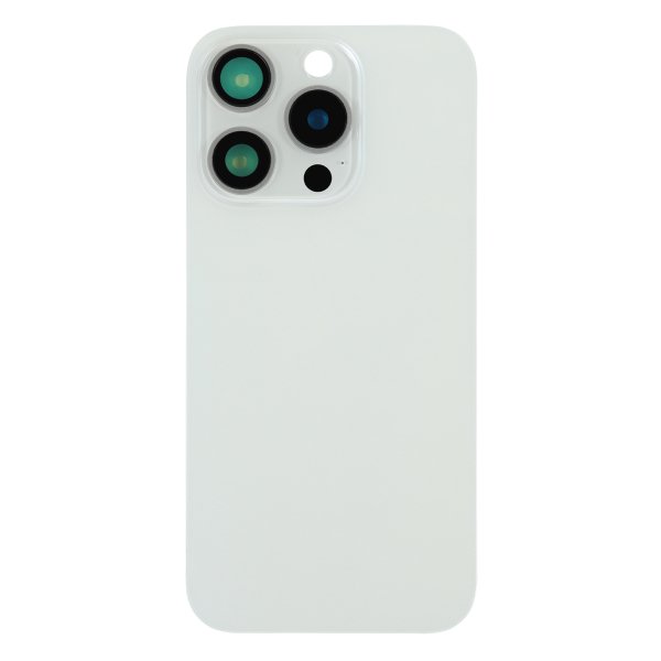 Back Glass for Apple iPhone 15 Pro ( White Titanium )