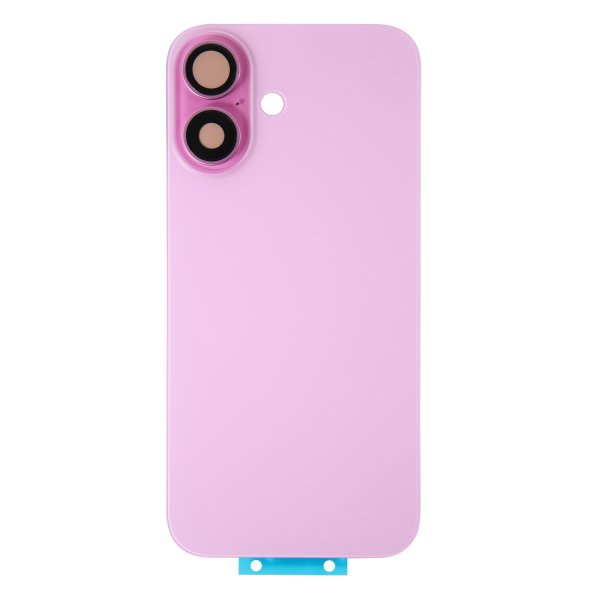 Back Glass for Apple iPhone 16 ( pink )