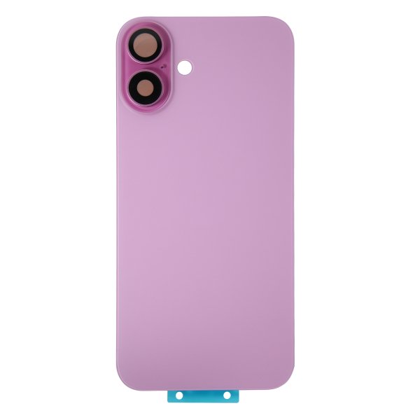 Back Glass for Apple iPhone 16 plus ( pink )
