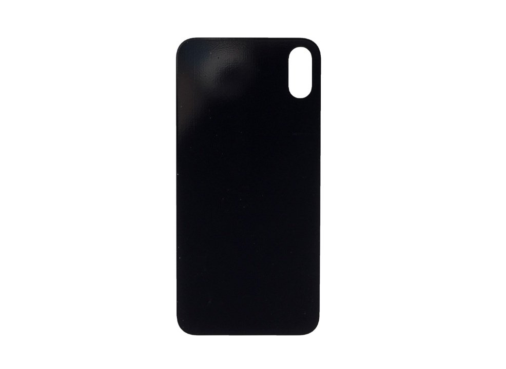 Back Glass for Apple iPhone X with Large Camera Hole ( space gray )