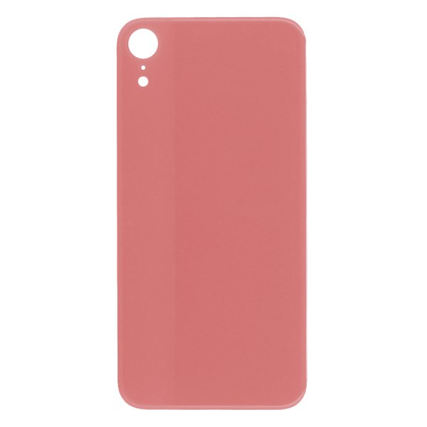 Back Glass for Apple iPhone XR with Large Camera Hole ( coral pink )