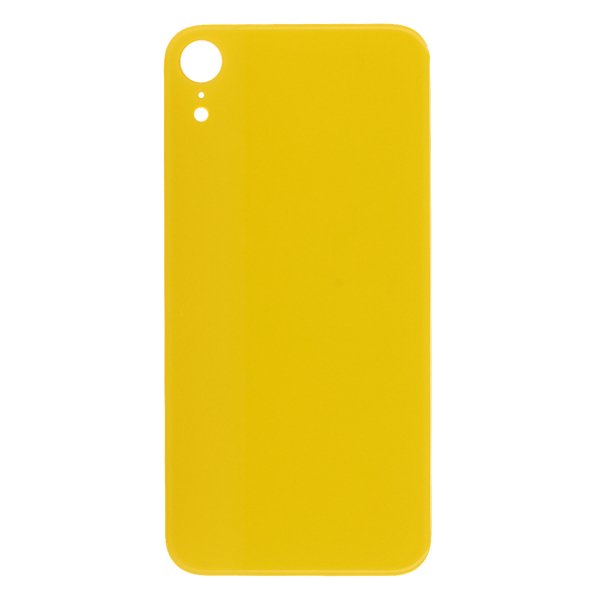 Back Glass for Apple iPhone XR with Large Camera Hole ( yellow )