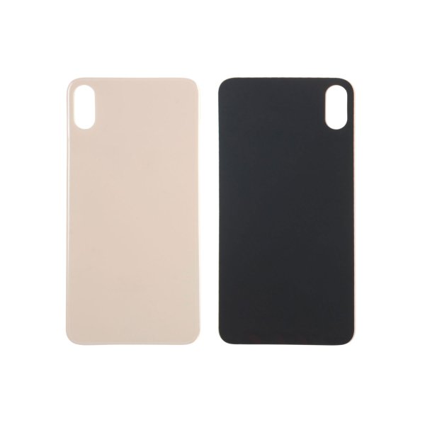 Back Glass for Apple iPhone XS Max with Large Camera Hole ( gold )