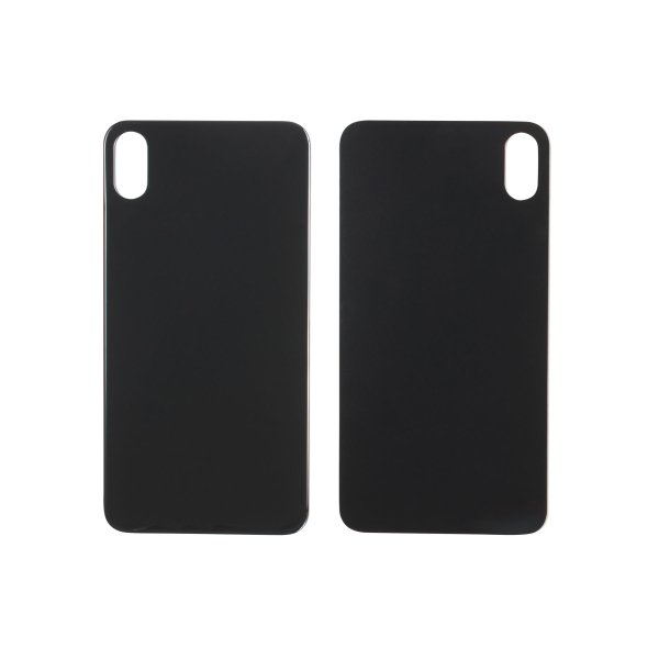 Back Glass for Apple iPhone XS Max with Large Camera Hole ( space gray )