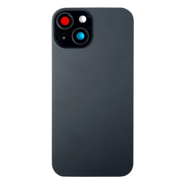 Back Glass with Camera Lens for Apple iPhone 15 ( Black )