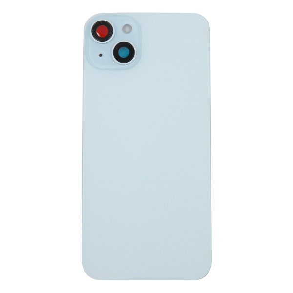 Back Glass with Camera Lens for Apple iPhone 15 plus ( blue )