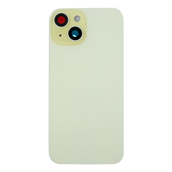 Back Glass with Camera Lens for Apple iPhone 15 ( yellow)