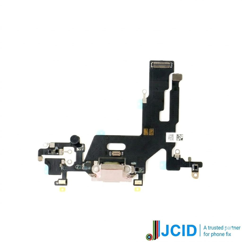 Iphone 11 (premium) Jcid Charging Port Flex - White
