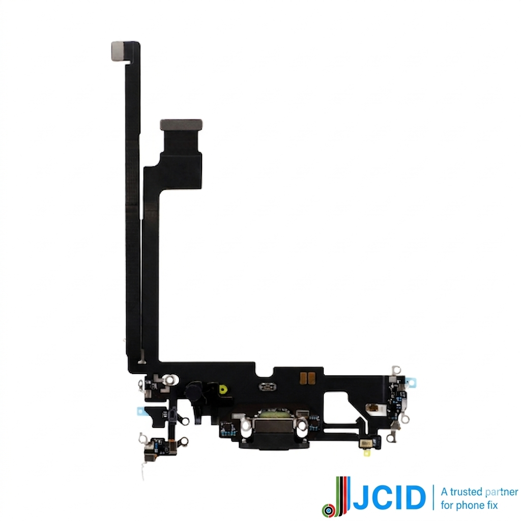 Iphone 12 Pro Max (premium) Jcid Charging Port Flex - Graphite