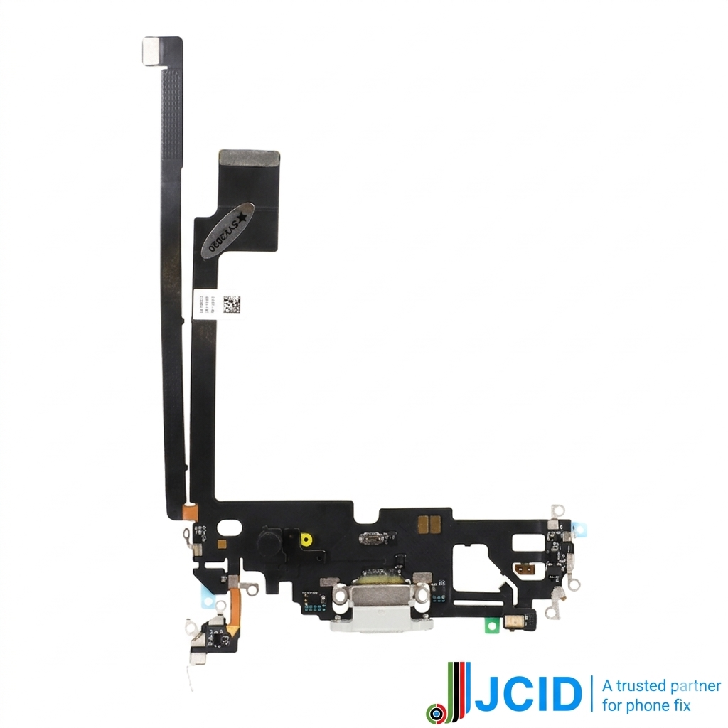 Iphone 12 Pro Max (premium) Jcid Charging Port Flex - Silver