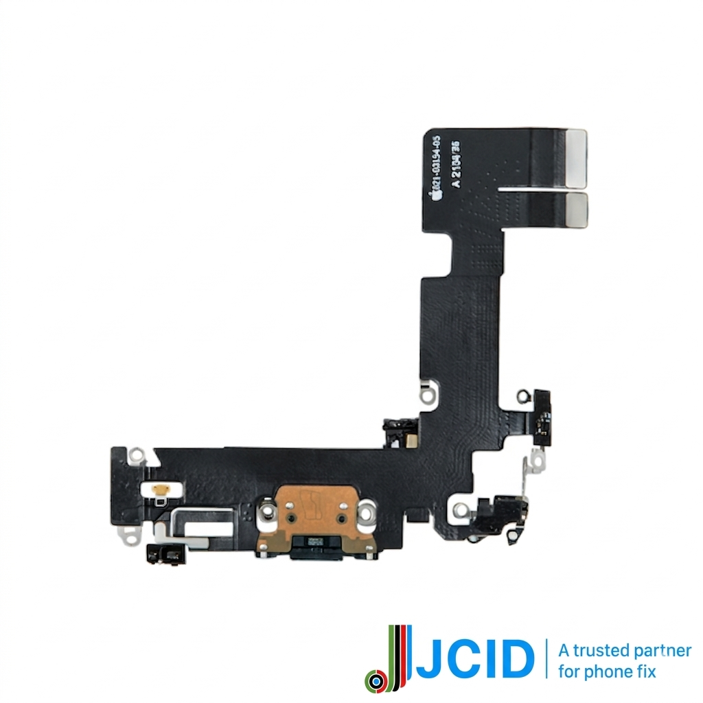 Iphone 13 (premium) Jcid Charging Port Flex - Midnight