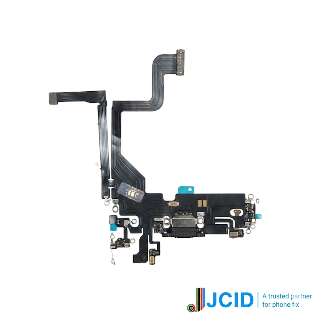 Iphone 13 Pro (premium) Jcid Charging Port Flex - Black
