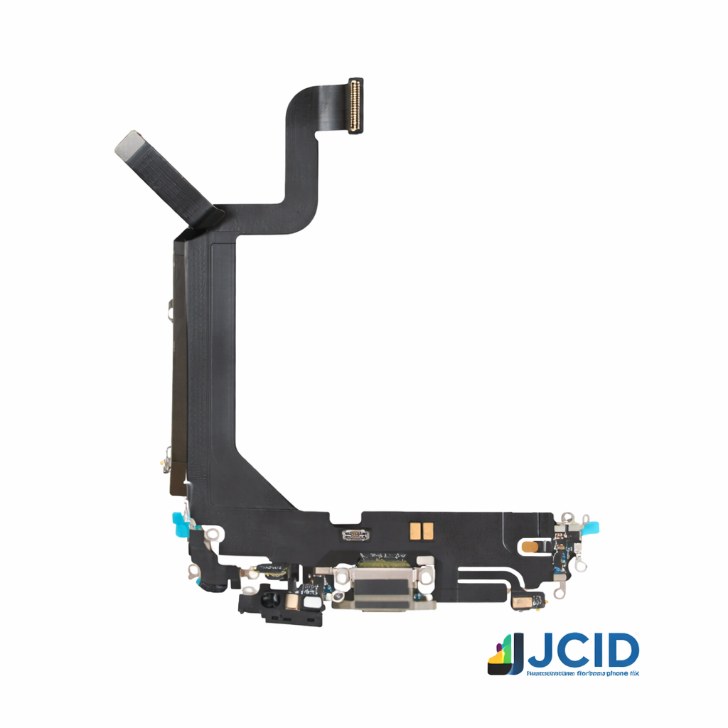 Iphone 14 Pro Max (premium) Jcid Charging Port Flex - Gold