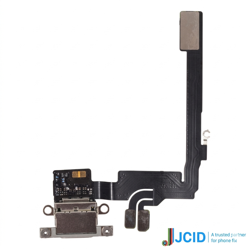Iphone 16 Pro (premium) Jcid Charging Port Flex - White Titanium